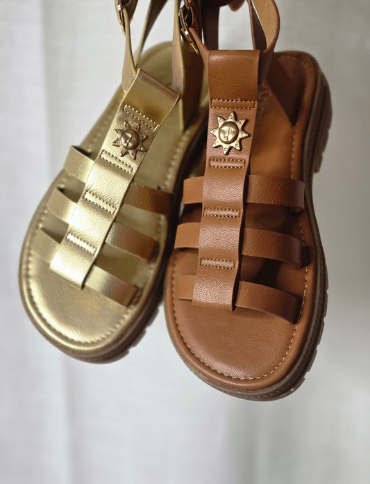 Sandales Celia - CAMEL